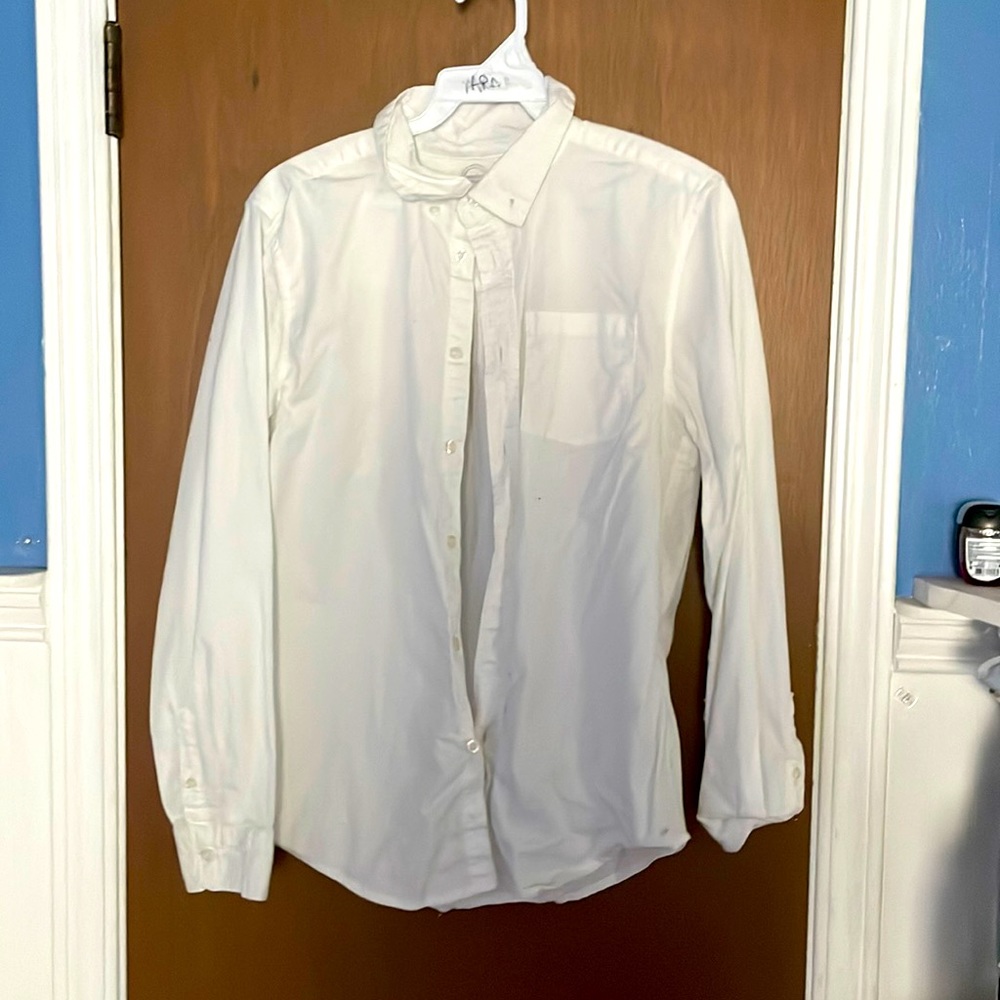 Wonder Nation white button down shirt